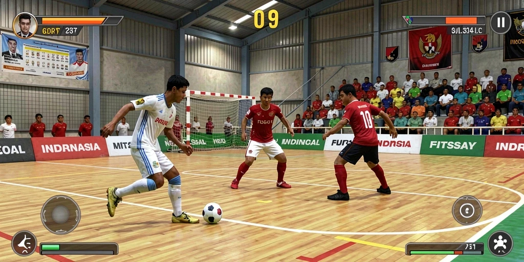 pakde4d - Gambar menunjukkan salah satu level menantang dalam PAKDE4D.