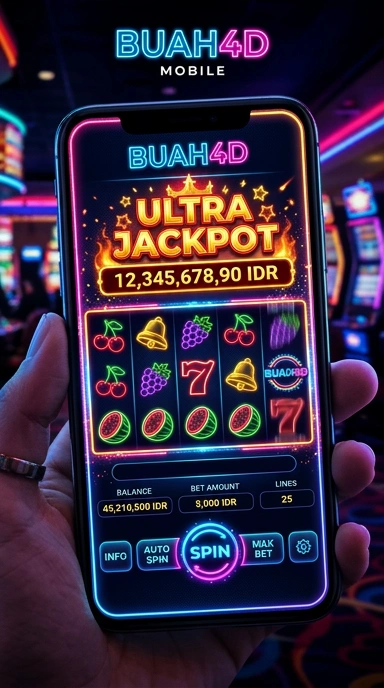 Layar utama buah4d — antarmuka bersih setelah instalasi